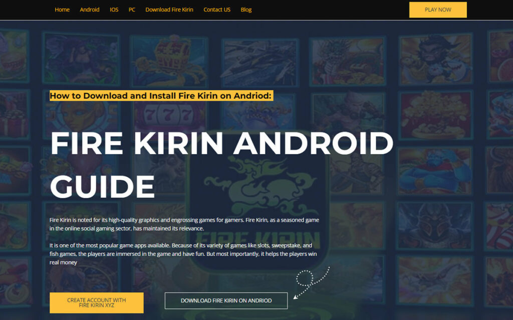 Fire Kirin Casino Download for Android